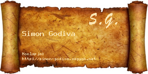 Simon Godiva névjegykártya